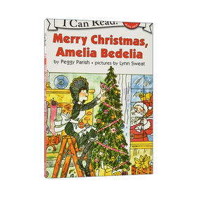 Collins柯林斯 英文原版 Merry Christmas  Amelia Bedelia 圣诞快乐，阿米莉亚 糊涂女佣分级阅读 I Can Read Level 2 英文版 进口英语原版书籍