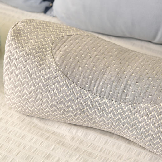 波纹系列护颈枕荞麦壳枕头学生儿童睡眠护颈枕 商品图2