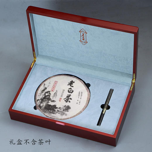 茗气烤漆木盒【通版 单饼 红】55元一套/一件16套 商品图1