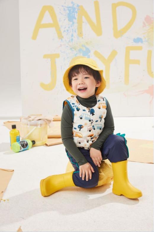 【2023新款】兔兔小布公交与树数码印花马甲 商品图0