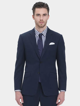 callisto藏青全绵羊毛西服  ARBWJ120C