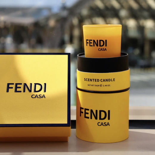 全款买下Fendi的快乐！【𝙁𝙚𝙣𝙙𝙞 𝘾𝙖𝙨𝙖香氛蜡烛】✨达芬奇密码香氛蜡烛 ✨青柠罗勒香氛蜡烛 ✨咖色／粉色挂件  配专柜同款全套包装🎁➕礼袋‼️ 商品图2