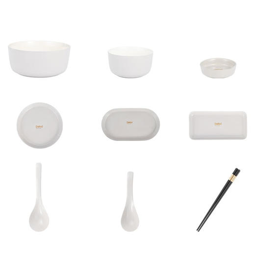 德铂Debo 马格德堡 (陶瓷套装)碟碗勺筷28件套 DB-85 商品图6