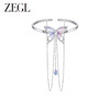 ZEGL幻彩蝴蝶流苏臂环女小众设计高级感手链2023年新款手饰身体链 商品缩略图0