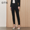 EITIE爱特爱秋季新款高腰通勤纯色显瘦裤子7105819 商品缩略图0