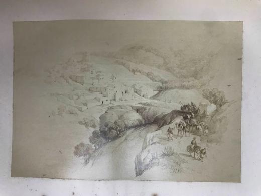 1872年 韦伯夫人《娜奥米》 16幅插图 全真皮精装18开 商品图7