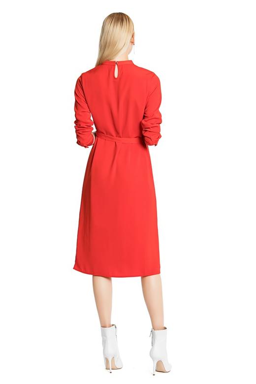 NOIR 纽扣装饰束腰连衣裙 3954 商品图2