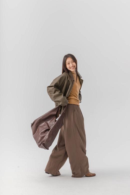 【门店同款】秋季自然-后背系带短袖针织 153946711 商品图2