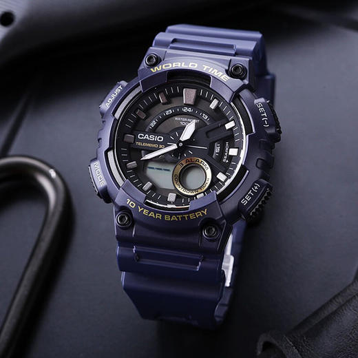 4549526112409 卡西欧手表 【七夕礼物】卡西欧指针百搭潮流学生运动手表男AEQ-110礼物【可能无电】 商品图1