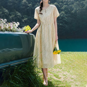 Avann清新感天丝连衣裙