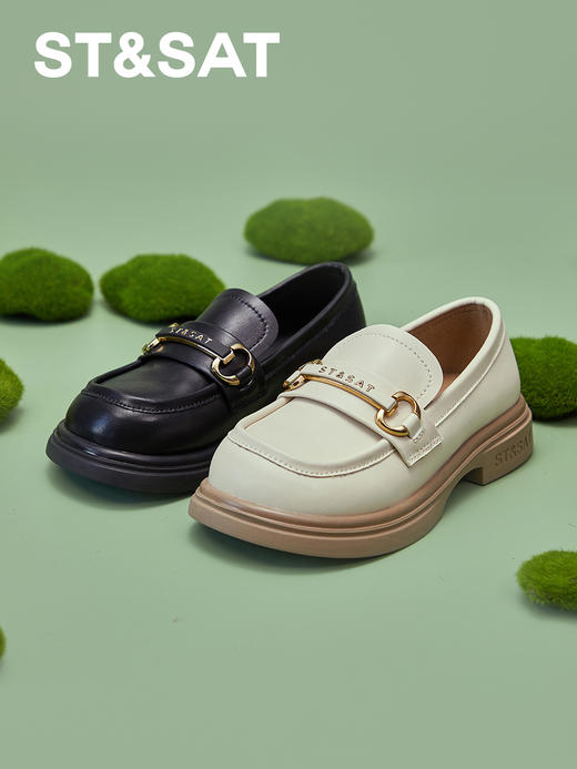 【童鞋】星期六儿童乐福鞋英伦风软底单鞋SS33131L08 商品图2