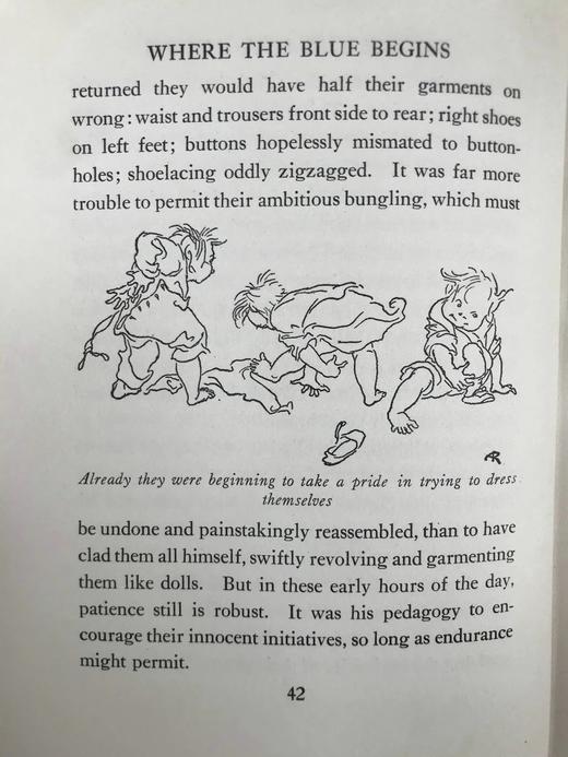 约20世纪早期 克里斯托弗·莫利《蓝调从何而起》 鬼才拉克姆4幅彩色16幅黑白插图 漆布精装16开 商品图10