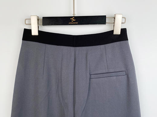直筒阔腿裤Aesomino/衣莎美诺Y550C6201 商品图5