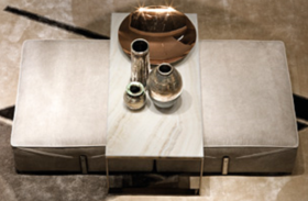 中洲公馆同款 次主卧衣帽间梳妆凳