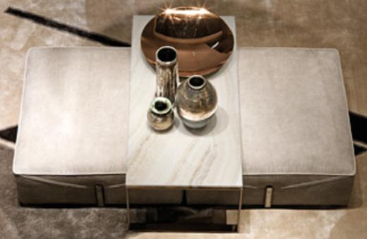 中洲公馆同款 次主卧衣帽间梳妆凳 商品图0