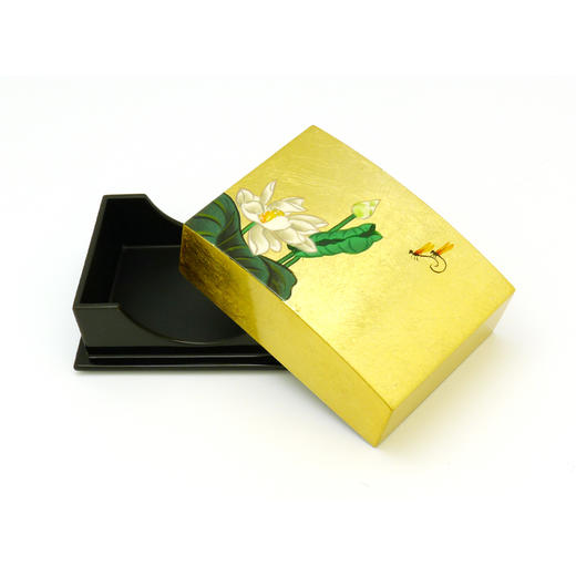 【梵谷漆器】彩绘漆艺小收藏盒（花语/荷花/梅花） 商品图3