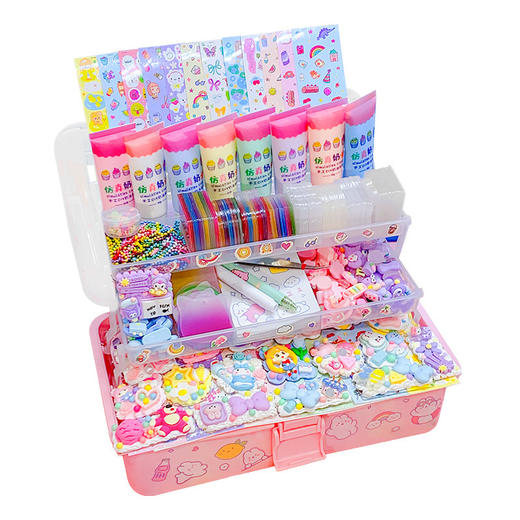 王炸福利‼️【买1箱送1桶 超值的咕卡套装】沉浸式咕卡与奶油胶的奇妙组合 双重DIY 镭射防水收纳盒装 超豪华咕卡大礼包 商品图10