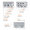 品胜 Type-C多功能桌面式扩展坞-双HDMI(镜面款) 支持键鼠/U盘/移动硬盘使用 即插即用 商品缩略图2