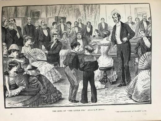 约19世纪后期 流行作家拾遗（卷2） 约百幅插图 漆布精装16开 商品图7