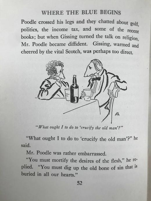 约20世纪早期 克里斯托弗·莫利《蓝调从何而起》 鬼才拉克姆4幅彩色16幅黑白插图 漆布精装16开 商品图11