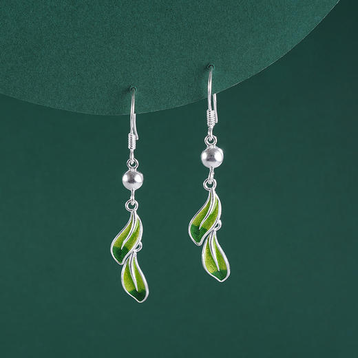 子佩集S990银【琼枝】耳环【MXEH007】花丝2308 商品图2