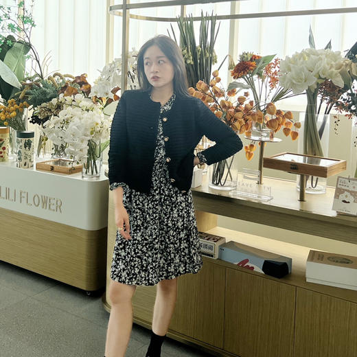 双十一特价 2308315   ganNNni 印花连衣裙 商品图1