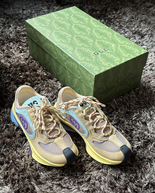 现货 THS 8.19-限时 G家 情侣款 RUN系列休闲运动鞋 巨轻慢跑鞋 3色 QZ066 商品图7