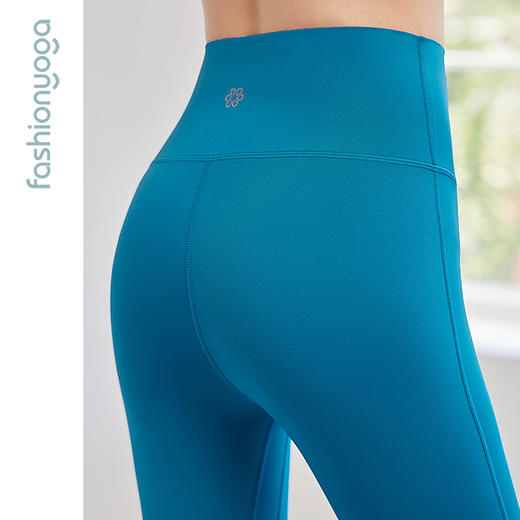 凡圣瑜伽健身裤防尴尬高腰提臀瑜伽裤裸感紧身跑步运动裤FC12952 商品图14
