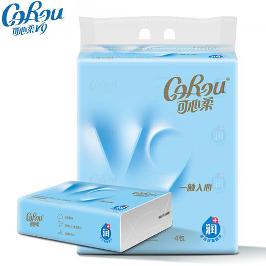 26年6月  可心柔 奢润系列 抽纸 90抽*12包 V9202-12 商品图0