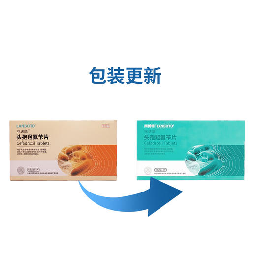lanboto狗狗猫咪头孢消炎药皮肤炎症呼吸道泌尿道炎感冒咳嗽抗菌消炎通用 商品图1
