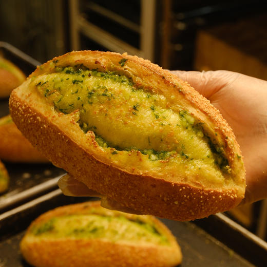 现烤面包—德式帕玛森香蒜 商品图0