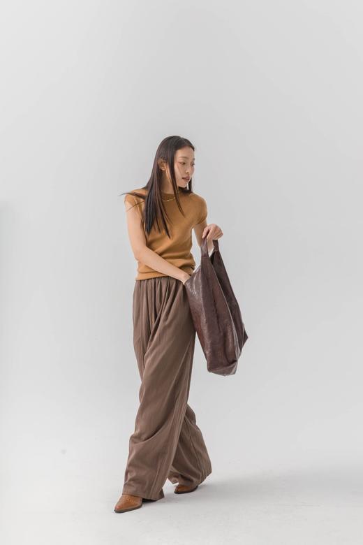 【门店同款】秋季自然-后背系带短袖针织 153946711 商品图1