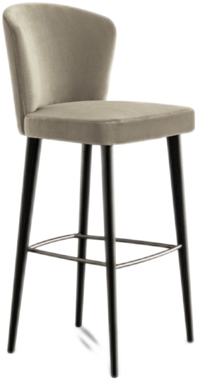 中洲公馆同款 西餐厅吧椅