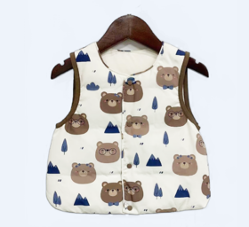 【2023新款】兔兔小布大山与熊数码印花马甲