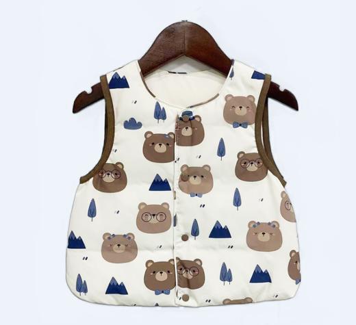 【2023新款】兔兔小布大山与熊数码印花马甲 商品图0