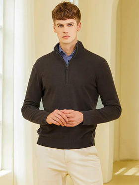 callisto深咖全羊绒羊绒毛衣 FRKNW178T