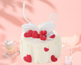 【浪漫七夕】因为爱情mini蛋糕4英寸