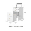 喜梦宝简约桌现代梳妆桌小户型卧室课桌家用半方糖系列 商品缩略图1