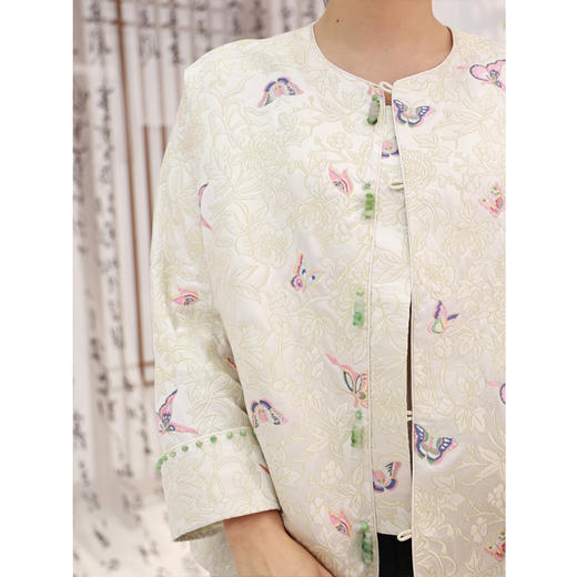 【抖音专属】云锦小衫（23810450金锦） 商品图1