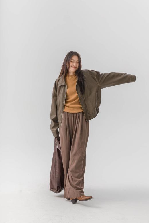 【门店同款】秋季自然-后背系带短袖针织 153946711 商品图3