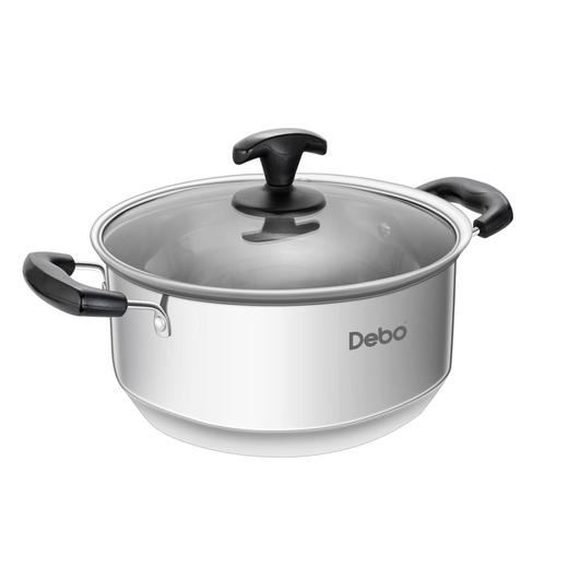 德铂Debo 艾咪汤锅 DEP-DS174 22cm可视锅盖 商品图0