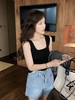 <曾小咸推荐> 网红针织小吊带背心黑色无袖t恤内搭打底 商品缩略图3