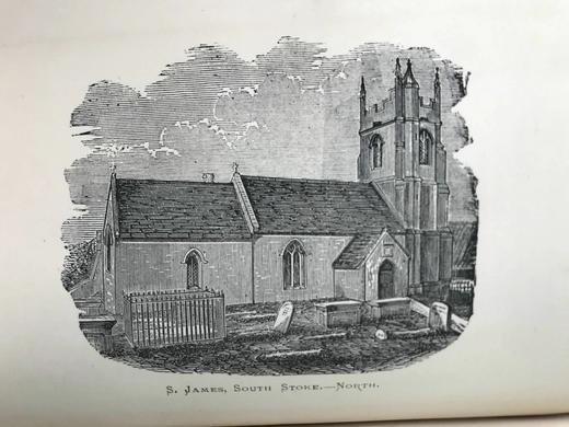 1876年 教堂漫步者（卷1） 约20幅插图 漆布精装32开 商品图11