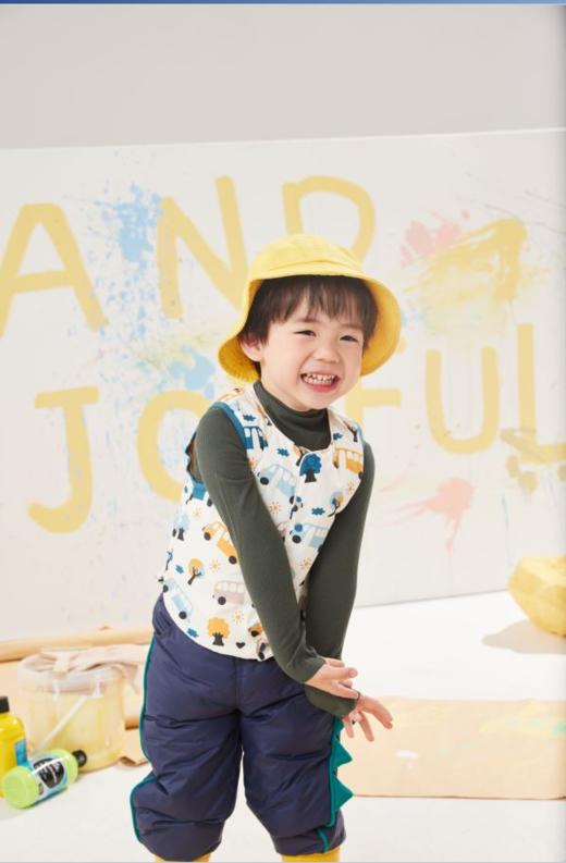 【2023新款】兔兔小布公交与树数码印花马甲 商品图2