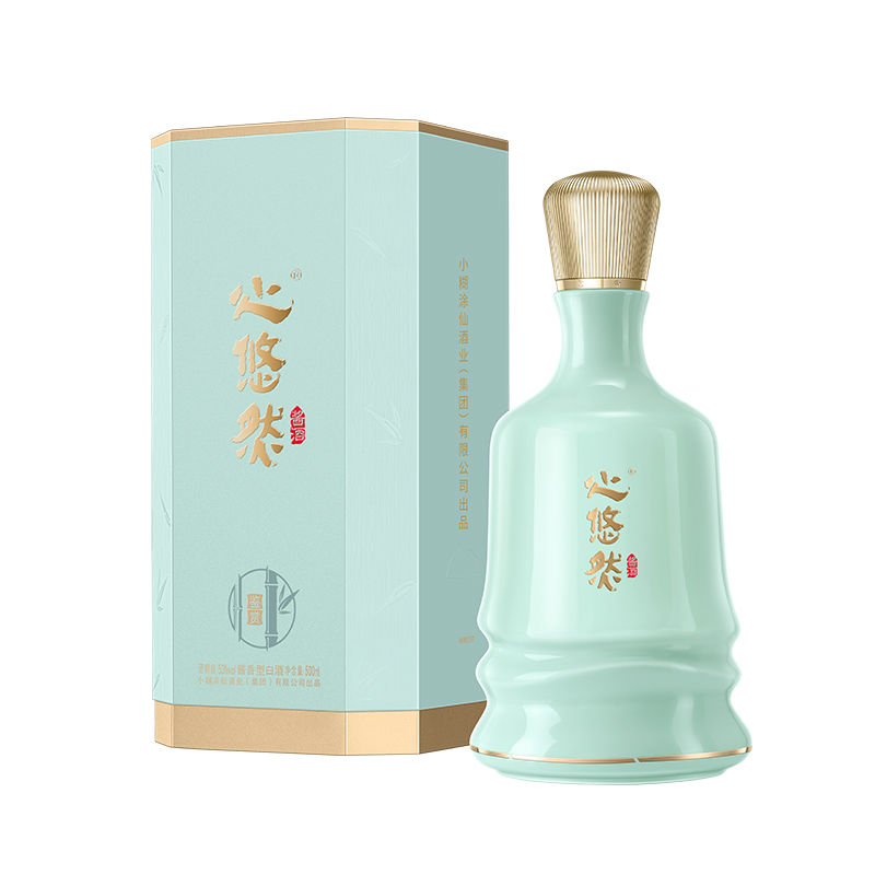 小糊涂仙（心悠然鉴赏）53度酱香型白酒商务送礼宴请高端收藏酒 52度500ml