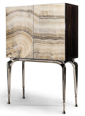 中洲公馆同款 客厅高柜