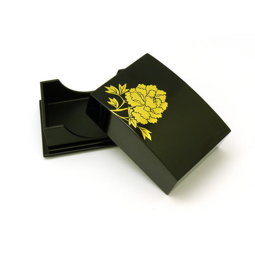 【梵谷漆器】彩绘漆艺小收藏盒（花语/牡丹/桃花） 商品图3