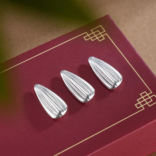 子佩集S999银【瓜子】摆件【GZ551】纯银 商品图2