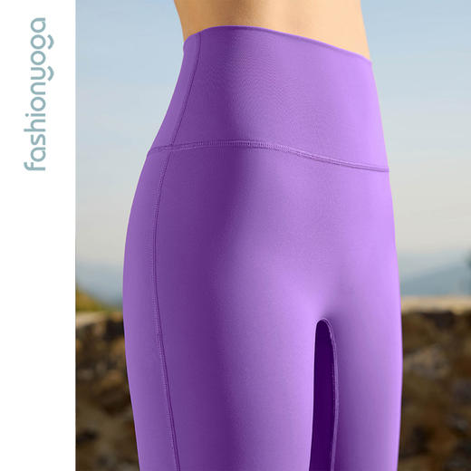 凡圣瑜伽健身裤防尴尬高腰提臀瑜伽裤裸感紧身跑步运动裤FC12952 商品图11
