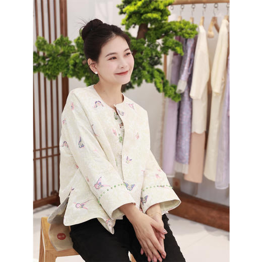 【抖音专属】云锦小衫（23810450金锦） 商品图3